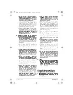 Preview for 47 page of Bosch GSA 18 VE Operating Instructions Manual