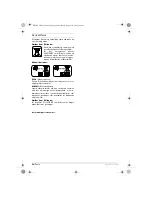 Preview for 58 page of Bosch GSA 18 VE Operating Instructions Manual