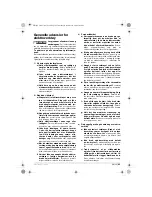 Preview for 65 page of Bosch GSA 18 VE Operating Instructions Manual