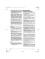 Preview for 66 page of Bosch GSA 18 VE Operating Instructions Manual