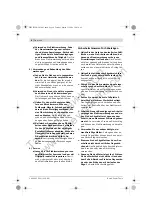 Preview for 8 page of Bosch GSA 36 V-LI Original Instructions Manual