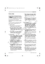 Preview for 17 page of Bosch GSA 36 V-LI Original Instructions Manual