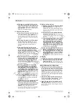 Preview for 18 page of Bosch GSA 36 V-LI Original Instructions Manual