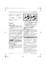 Preview for 21 page of Bosch GSA 36 V-LI Original Instructions Manual