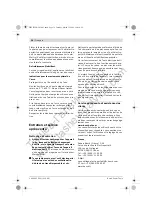 Preview for 36 page of Bosch GSA 36 V-LI Original Instructions Manual