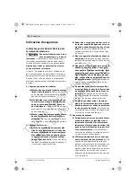 Preview for 50 page of Bosch GSA 36 V-LI Original Instructions Manual