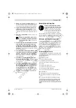 Preview for 53 page of Bosch GSA 36 V-LI Original Instructions Manual