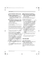 Preview for 56 page of Bosch GSA 36 V-LI Original Instructions Manual