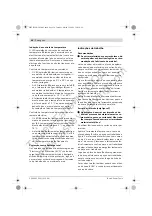 Preview for 58 page of Bosch GSA 36 V-LI Original Instructions Manual