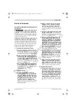 Preview for 61 page of Bosch GSA 36 V-LI Original Instructions Manual