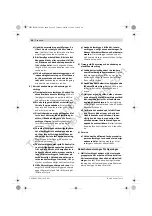 Preview for 94 page of Bosch GSA 36 V-LI Original Instructions Manual