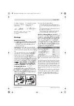 Preview for 97 page of Bosch GSA 36 V-LI Original Instructions Manual