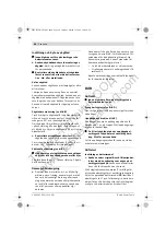 Preview for 98 page of Bosch GSA 36 V-LI Original Instructions Manual