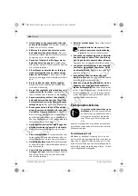 Preview for 104 page of Bosch GSA 36 V-LI Original Instructions Manual