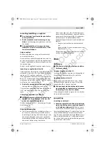 Preview for 107 page of Bosch GSA 36 V-LI Original Instructions Manual