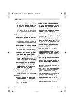 Preview for 122 page of Bosch GSA 36 V-LI Original Instructions Manual