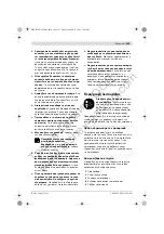 Preview for 123 page of Bosch GSA 36 V-LI Original Instructions Manual