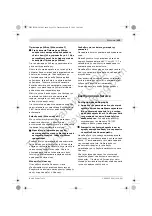 Preview for 129 page of Bosch GSA 36 V-LI Original Instructions Manual