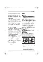 Preview for 135 page of Bosch GSA 36 V-LI Original Instructions Manual