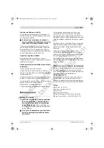 Preview for 139 page of Bosch GSA 36 V-LI Original Instructions Manual