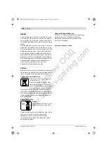 Preview for 140 page of Bosch GSA 36 V-LI Original Instructions Manual