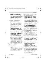 Preview for 143 page of Bosch GSA 36 V-LI Original Instructions Manual