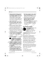 Preview for 144 page of Bosch GSA 36 V-LI Original Instructions Manual