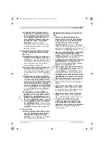 Preview for 163 page of Bosch GSA 36 V-LI Original Instructions Manual