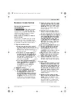 Preview for 195 page of Bosch GSA 36 V-LI Original Instructions Manual