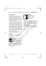 Preview for 205 page of Bosch GSA 36 V-LI Original Instructions Manual