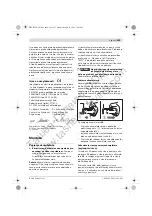 Preview for 233 page of Bosch GSA 36 V-LI Original Instructions Manual