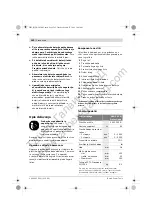 Preview for 242 page of Bosch GSA 36 V-LI Original Instructions Manual