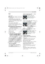 Preview for 255 page of Bosch GSA 36 V-LI Original Instructions Manual