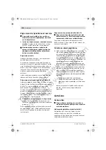 Preview for 274 page of Bosch GSA 36 V-LI Original Instructions Manual