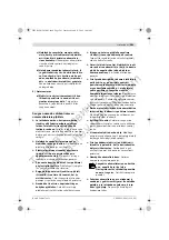 Preview for 281 page of Bosch GSA 36 V-LI Original Instructions Manual