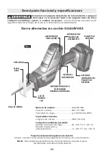 Предварительный просмотр 34 страницы Bosch GSA18V-083 Operating/Safety Instructions Manual