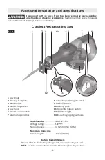 Предварительный просмотр 8 страницы Bosch GSA18V-125 Operating/Safety Instructions Manual