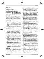 Preview for 5 page of Bosch GSB 10 PROFESSIONAL Original Instructions Manual