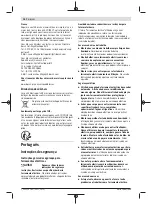 Preview for 16 page of Bosch GSB 10 PROFESSIONAL Original Instructions Manual