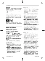 Preview for 28 page of Bosch GSB 10 PROFESSIONAL Original Instructions Manual