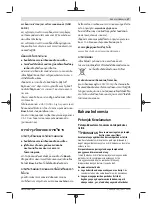 Preview for 47 page of Bosch GSB 10 PROFESSIONAL Original Instructions Manual