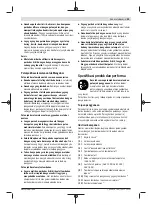 Preview for 49 page of Bosch GSB 10 PROFESSIONAL Original Instructions Manual