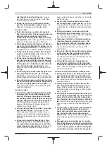 Preview for 53 page of Bosch GSB 10 PROFESSIONAL Original Instructions Manual