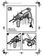 Предварительный просмотр 3 страницы Bosch GSB 1000 RE PROFESSIONAL Operating Instructions Manual