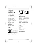 Предварительный просмотр 22 страницы Bosch GSB 12-2 Instruction Manual