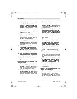 Предварительный просмотр 42 страницы Bosch GSB 12-2 Instruction Manual