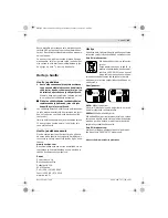 Предварительный просмотр 93 страницы Bosch GSB 12-2 Instruction Manual