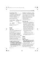 Предварительный просмотр 107 страницы Bosch GSB 12-2 Instruction Manual