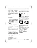 Предварительный просмотр 109 страницы Bosch GSB 12-2 Instruction Manual