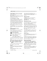 Предварительный просмотр 132 страницы Bosch GSB 12-2 Instruction Manual